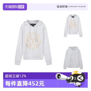 自营 72GAIT03 VJC范思哲 棉质连帽卫衣运动衫 CF01T套头 男士