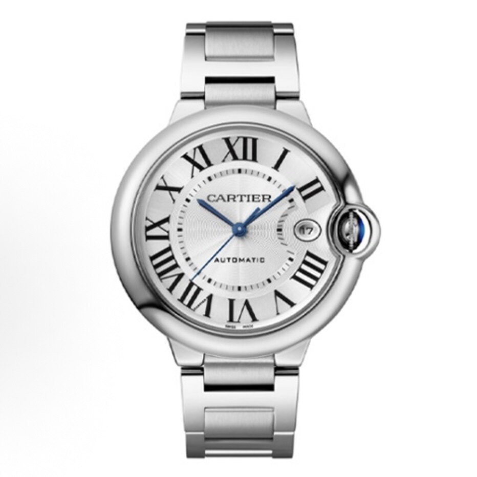 【自营】中古99新卡地亚/蓝气球系列/42mm/白盘钢带