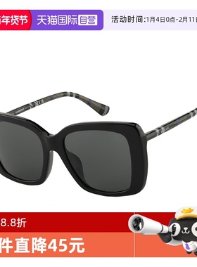 【自营】BURBERRY博柏利墨镜女士时尚蝶形大框太阳镜板材眼镜4456