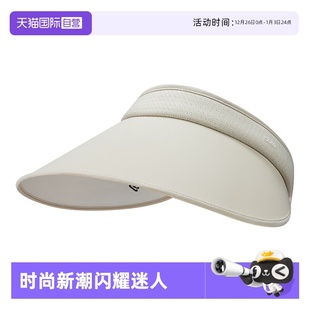 显脸小轻奢交叉空顶帽防晒遮脸帽 日本obsu休闲百搭夏季 自营