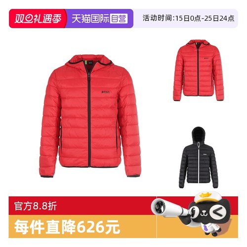 自营雨果博斯棉服夹克上衣外套