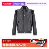 自营 Hugo Boss男士 羔羊皮革皮衣皮夹克外套 50543223