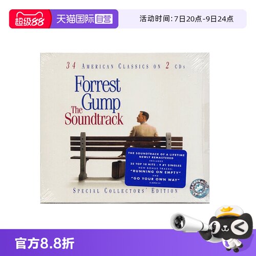 2张CD，收录34首曲目，原版