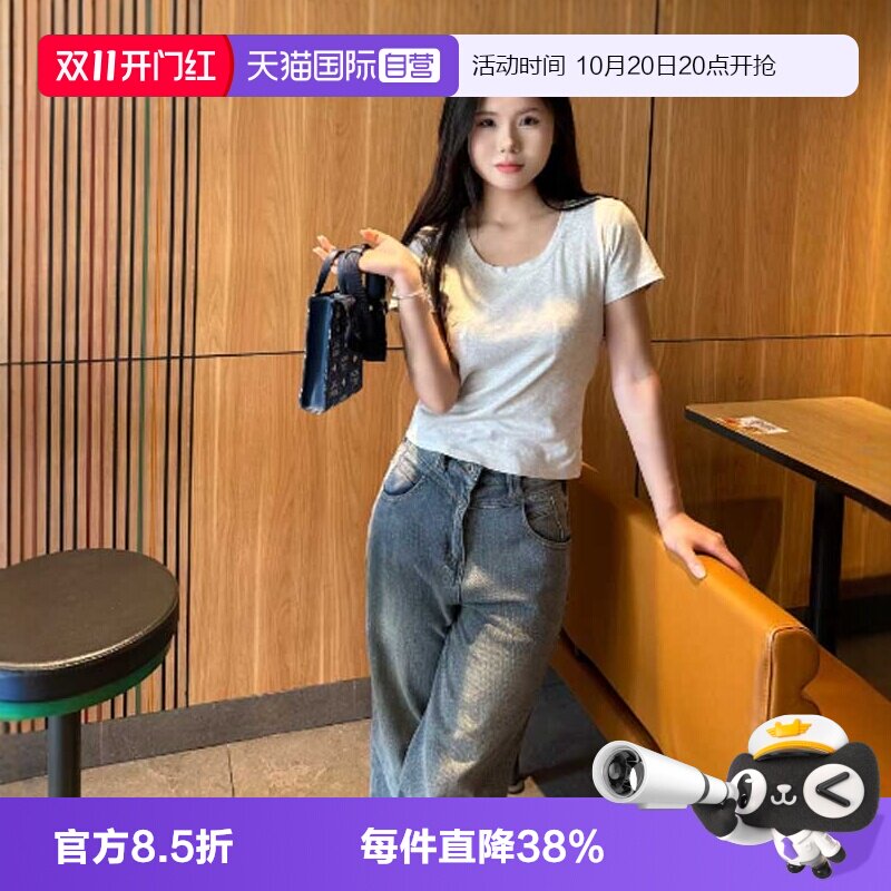 【自营】MCM拼皮革托特包肩带提花拼皮革托特包Tote包单肩斜挎包,