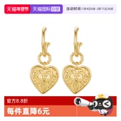 耳钉 beauty925银耳针复古爱心耳环欧美风耳饰法式 自营 daisy