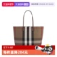 BURBERRY 自营 博柏利女士百搭单肩手提包托特包80840471