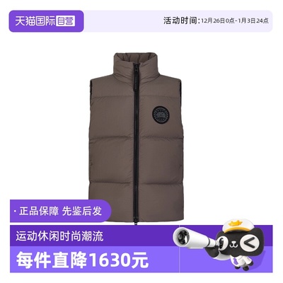 CanadaGoose黑标羽绒马甲羽绒服