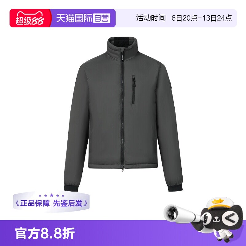 【自营】Canada Goose加拿大鹅男士黑标徽章立领羽绒服夹克5079MT
