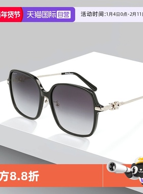【自营】FERRAGAMO菲拉格慕方形墨镜女夏时尚遮阳太阳镜SF1075SLB