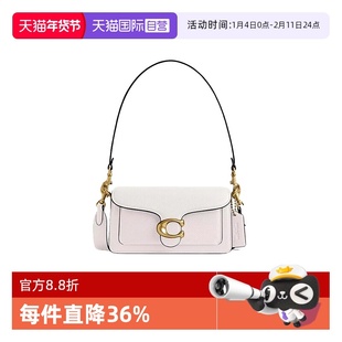 【自营】COACH/蔻驰Tabby20/休闲通勤女款单肩斜挎手提包小号白色
