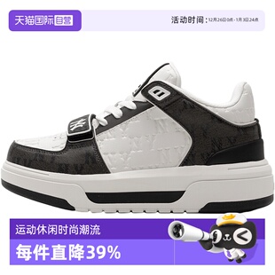 男鞋 MLB休闲鞋 女鞋 NY运动鞋 3ASXCMM4N 厚底轻便低帮板鞋 自营