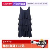 自营 3RYA20 阿玛尼 女士无袖 连衣裙 EXCHANGE 蛋糕式 YN3LZ