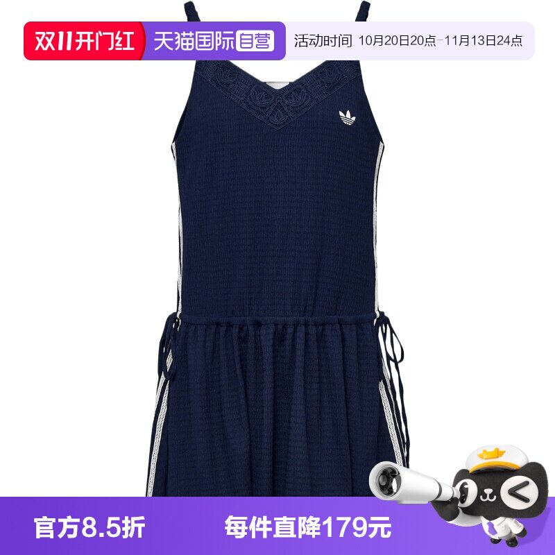 【自营】adidas阿迪三叶草女子运动休闲连衣裙KX0725
