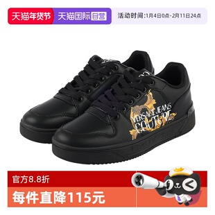 【自营】Versace范思哲男士印花时尚休闲低帮系带圆头板鞋男鞋