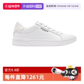 时尚 轻奢情侣CQ651 蔻驰经典 女士圆头系带低帮板鞋 自营 COACH