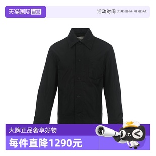 同色爱心徽标翻领系扣工装 AMI男士 风夹克外套棉服2025年 自营