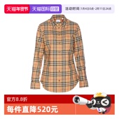 上衣修身 格子外套衣节日礼物 博柏利衬衫 女款 自营 BURBERRY