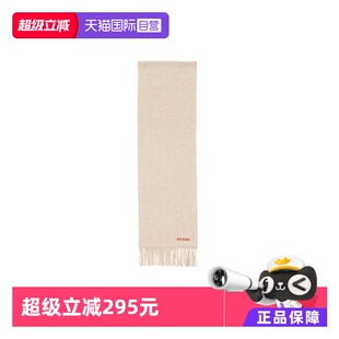 饰男女同款 Studios字母标志装 Acne 绒线围巾CA0218 自营