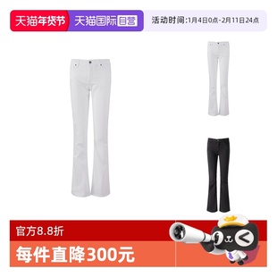 【自营】阿玛尼 女士AX高腰喇叭裤休闲裤长裤牛仔裤 3DYJ65 Y2VLZ