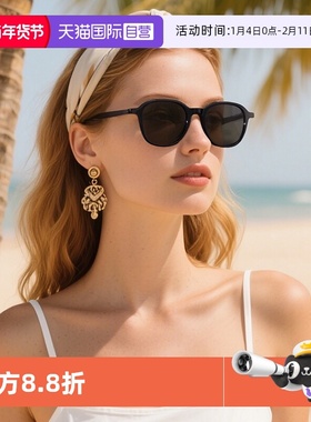 【自营】Cyxus方框墨镜女款偏光太阳镜开车专用防紫外线太阳眼镜