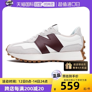 【自营】New Balance NB男女鞋2024春新327老爹鞋运动鞋 WS327KAB