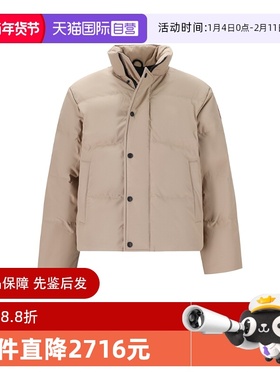 【自营】Canada Goose男士宽松版派克大衣鸭绒羽绒服外套 3833M
