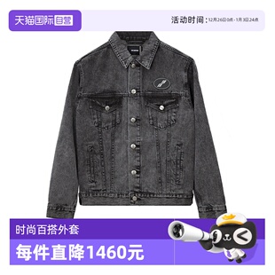 称贴袋棉质夹克长袖 We11Done牛仔外套男款 圣诞节送男友 自营