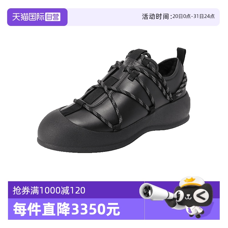 巴利厚底系带雪地靴休闲运动鞋