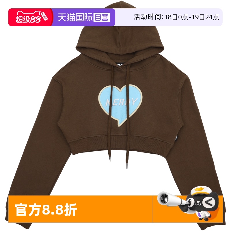 自营连帽卫衣NERDY宽松