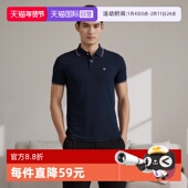 自营 男士 EMPORIO ARMANI 阿玛尼夏季 POLO衫 商务休闲舒适短袖