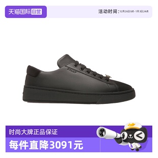巴利早春新品 Bally 时尚 男士 运动鞋 黑色牛皮低帮休闲板鞋 自营