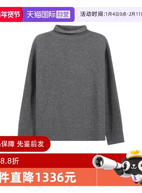 【自营】S Max Mara 女士宽松版高领长袖羊绒衫针织衫毛衣 TAHITI