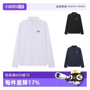 PJVQZ 长袖 自营 EMPORIO ARMANI POLO衫 男士 阿玛尼EA7 8NPF15