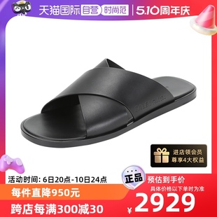 皮革拖鞋 中古全新未使用巴黎世家男士 WAVY0 自营 597148