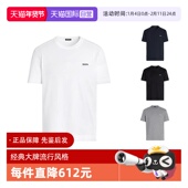 自营 E7360A5 杰尼亚 男士 T恤 ZEGNA 棉质圆领短袖 B760