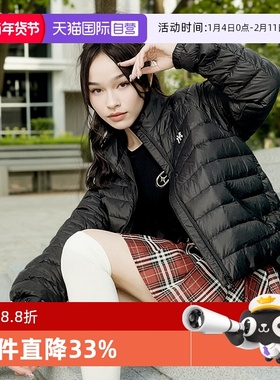 【自营】MLB羽绒服夹克男女新款运动服立领保暖棉服外套3FDJB0336