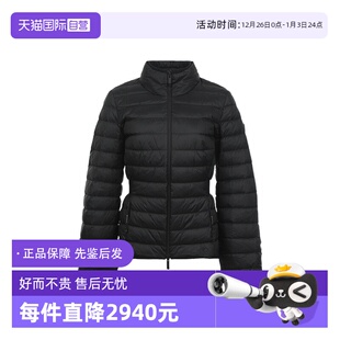 盟可睐女士弹力收腰设计轻薄款 Moncler 鹅绒羽绒服外套 自营
