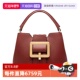 时尚 巴利女士JORAH酒红牛皮手柄包手提包正品 自营 Bally