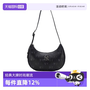 拎包时尚 新款 MLB男包女包2025秋季 手提包3ABQMV65N50BKS 自营