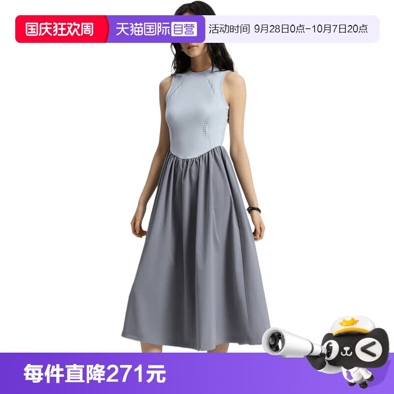 【自营】adidas阿迪达斯女子运动休闲吊带短袖连衣裙KS5168