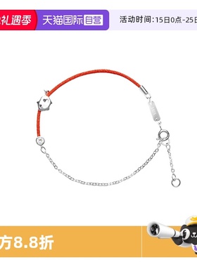 红绳手链女纯银原创轻奢小众手饰