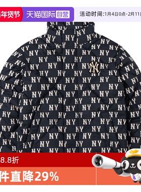 【自营】MLB男女装新款情侣运动服保暖休闲羽绒服外套3ADJM0646