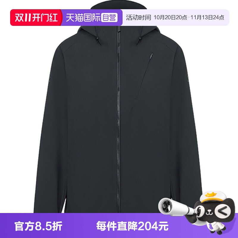 【自营】UNDER ARMOUR女连帽舒适宽松运动夹克外套6018502-001