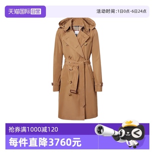 女款 巴宝莉 BURBERRY 80335211通勤 大衣风衣外套 自营 博柏利