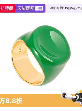 珐琅釉戒指女法式原创时尚指环