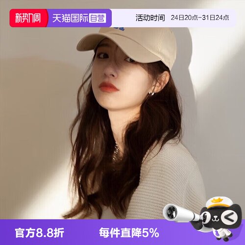 MLB男女棒球帽弯檐经典logo