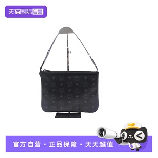 liz 中古95新MCM visetos 子袋 手提包 牛皮 自营
