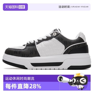 自营 情侣复古休闲鞋 MLB板鞋 厚底低帮运动鞋 3ASXCMN4N 男女新款