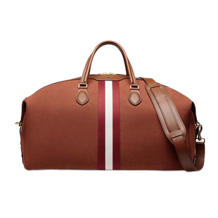 【自营】Bally/巴利新款时尚男士复古休闲手提旅行包送礼6308114