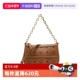 MCM25ss新品 自营 logo满印花女士百搭单肩斜挎背提包链条包